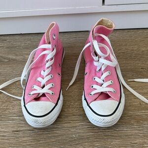 CONVERSE / High Top Pink Converse